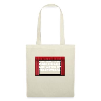 Telenovela Columbianas, émissions hispaniques et feuilletons - Sac en tissu - nature - Devant