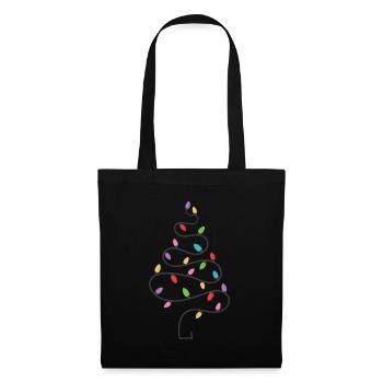 Christmas Light Decorator Exterior Illumination - Tote Bag - black - Front