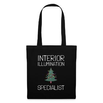 Christmas Light Decorator Exterior Illumination - Tote Bag - black - Front