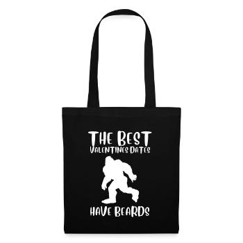 This Beard Is Taken - Bearded Man Valentines Day - Tote Bag - black - Front