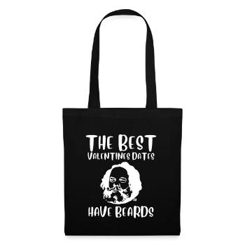 This Beard Is Taken - Bearded Man Valentines Day - Tote Bag - black - Front