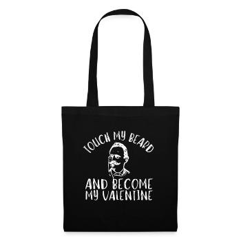 This Beard Is Taken - Bearded Man Valentines Day - Tote Bag - black - Front