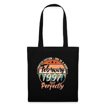 February 1997 anniversary 1997 legends February - Tote Bag - black - Front