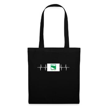 Italie Italien Émilie-Romagne - Sac en tissu - noir - Devant