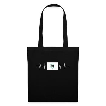 Italie Marches italiennes - Sac en tissu - noir - Devant