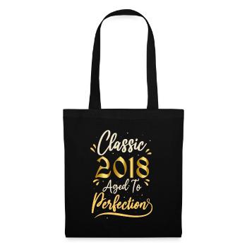 Birthday 2018 gift 2018 Classic 2018 - Tote Bag - black - Front