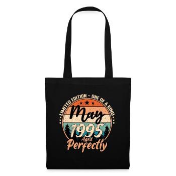 Mai 1995 anniversaire 1995 légendes Mai - Sac en tissu - noir - Devant