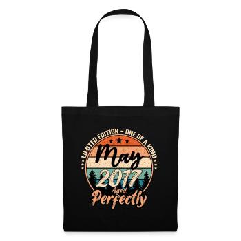 Mai 2017 anniversaire 2017 légendes Mai - Sac en tissu - noir - Devant