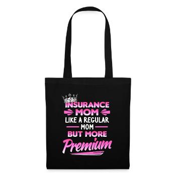 Insurance Agent Mama Actuary Insure - Tote Bag - black - Front
