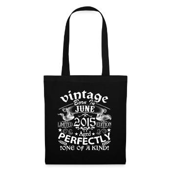 June 2015 | anniversary 2015 Vintage June - Tote Bag - black - Front
