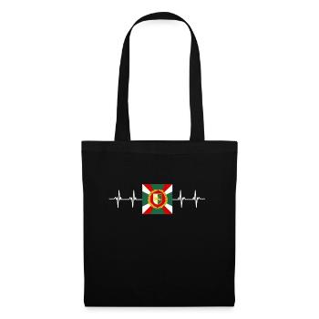 Georgian Flag - Tote Bag - black - Front