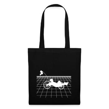 Vélo couché et vélomobile - Sac en tissu - noir - Devant