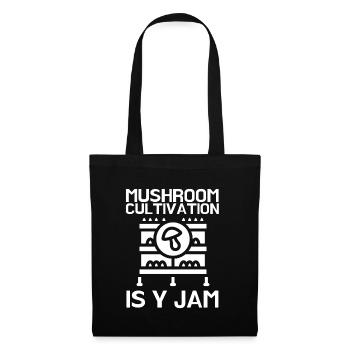 Mushroom Cultivation Farmer - Tote Bag - black - Front