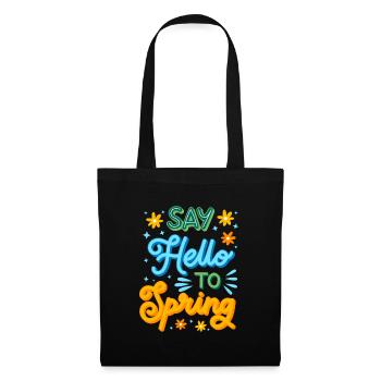 Premier jour de l’équinoxe de printemps - Sac en tissu - noir - Devant