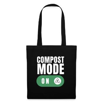 Compost Your Enemies - Tote Bag - black - Front