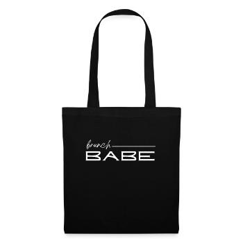 Babes Who Brunch Squat - Stoffbeutel - Schwarz - Vorne