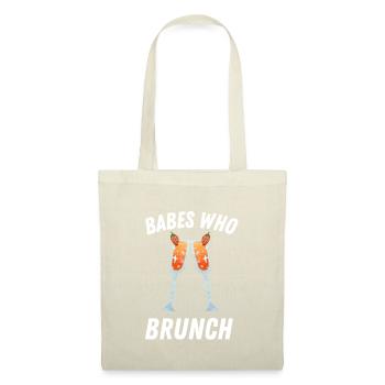Babes Who Brunch Squat - Stoffbeutel - Natur - Vorne