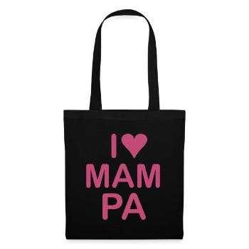 I love MAMPA - Tote Bag - black - Front