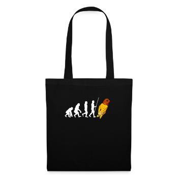 Blue Quaker Parrot Mom - Tote Bag - black - Front