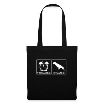 Blue Quaker Parrot Mom - Tote Bag - black - Front