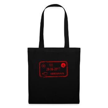 Kobenhavn Denmark Danish Kobenhaven Mermaid - Tote Bag - black - Front