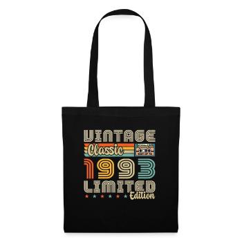 Vintage 1993 Birthday Gift 1993 - Tote Bag - black - Front