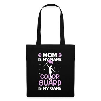 Color Guard Mom Gymnastics Dance - Sac en tissu - noir - Devant