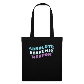 Student Absolute Academic Weapon - Tote Bag - black - Front