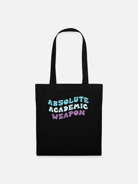 Studenten Absolute Academic Weapon - Stoffbeutel - Schwarz