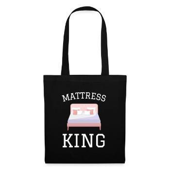 Meilleur vendeur de matelas de lit Docteur - Sac en tissu - noir - Devant
