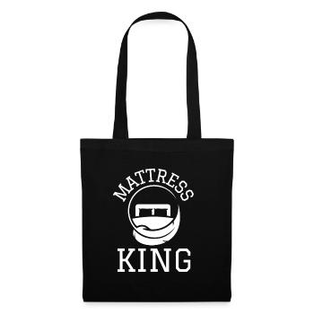 Meilleur vendeur de matelas de lit Docteur - Sac en tissu - noir - Devant