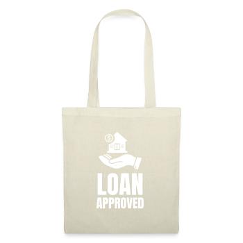 Loan Heartbeat - Agent de crédit Courtier hypothécaire - Sac en tissu - nature - Devant