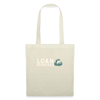 Loan Heartbeat - Agent de crédit Courtier hypothécaire - Sac en tissu - nature - Devant