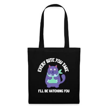 Fat Cat Obesity - Tote Bag - black - Front