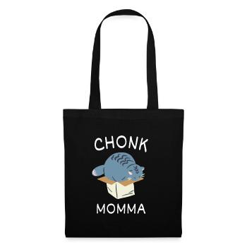 Chonk Cat Obesity - Tote Bag - black - Front