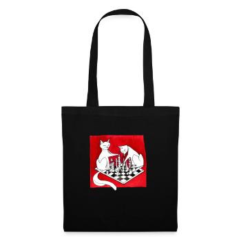 Chess Master Chess Club & 3 Way Chess Game - Sac en tissu - noir - Devant