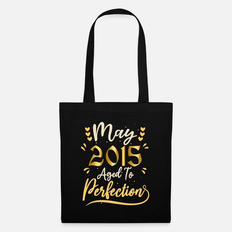 Mai 2015 Mai-Jubiläum Mai 2015 - Stoffbeutel - Schwarz