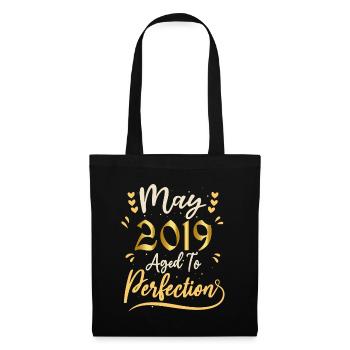 May 2019 May anniversary May 2019 - Tote Bag - black - Front