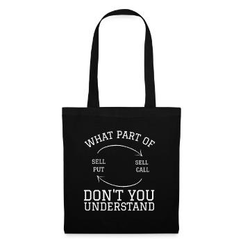 Volatility Options Trading Trader - Tote Bag - black - Front
