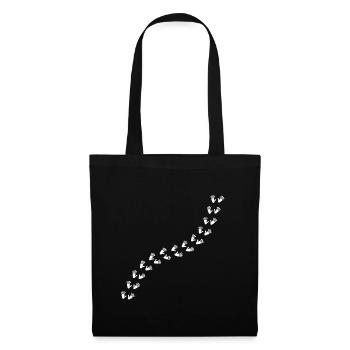 J’aime vraiment les singes ok? - Sac en tissu - noir - Devant