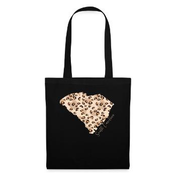 Carte de Caroline du Sud Leo État du Sud - Sac en tissu - noir - Devant