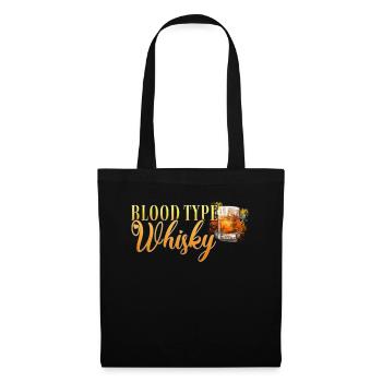 Blood Type Whisky Cocktail for Bartender - Tote Bag - black - Front