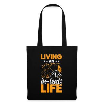 Scouts Camping Tents Adventure Camps - Tote Bag - black - Front