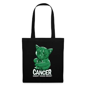 Cancer does not defeat liver cancer - Tote Bag - black - Front