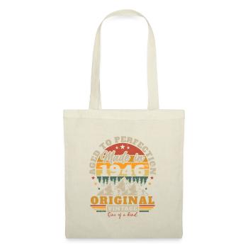 Original 1946 Vintage Retro Geburtstagsgeschenk - Stoffbeutel - Natur - Vorne