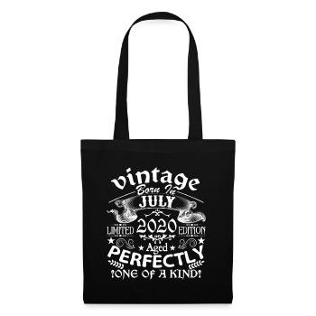 July 2020 | anniversary 2020 Vintage July - Tote Bag - black - Front