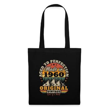 Original 1960 Retro Vintage Birthday Gift - Tote Bag - black - Front