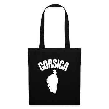 Corse Corsu Corssica 2B Head De Maure Corsica - Sac en tissu - noir - Devant