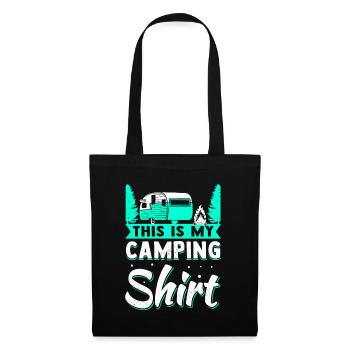 Camping Camping Caravan Camper - Tote Bag - black - Front