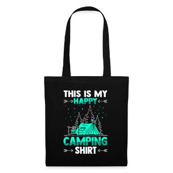 Camping Camper Camping Tents - Tote Bag - black - Front
